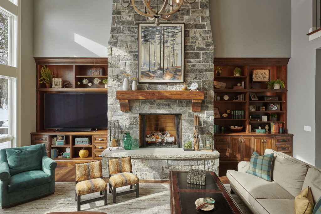 Bedroom Fireplace Design by Bill Koehnlein