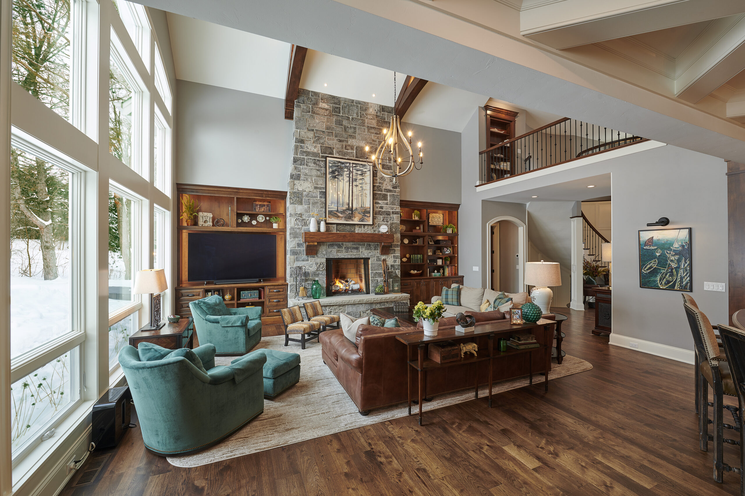 Luxury Great Room by Bill Koehnlein